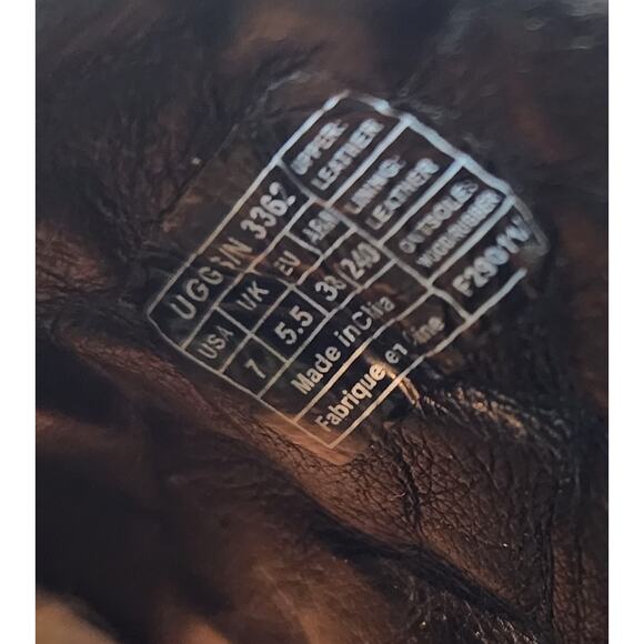 Uggs Arroyo Weave Suede Mules-3362- US Sz. 7 - Picture 9 of 10